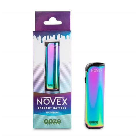 Ooze Novex Extract Battery Rainbow Nimbus Imports