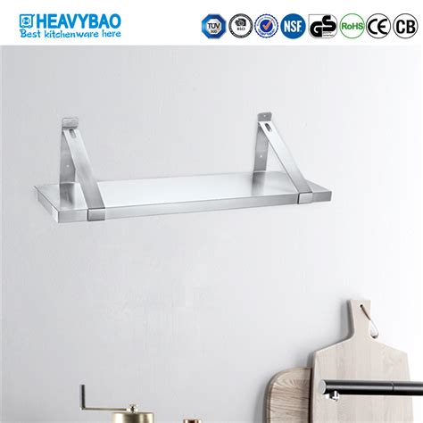 Heavybao Stainless Steel Commercial Kitchen Wall Mounted Shelf Board