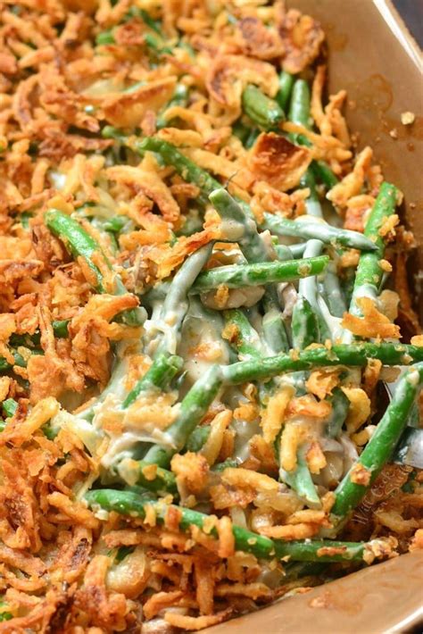 Green Bean Casserole Is A Classic Holiday Side Dish This Casserole Is Made With Fresh Green B