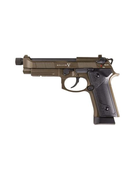 Secutor Bellum M9 Custom Pistol Co2 Powered Gas Ready Bronze