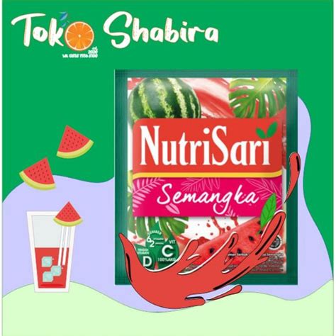 Jual Nutrisari Semangka S Shopee Indonesia