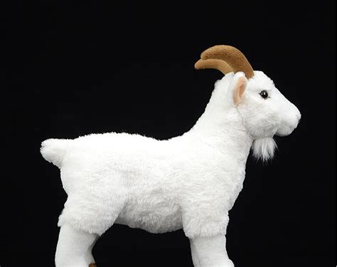 Lifelike Goat Soft Stuffed Plush Toy Gage Beasley