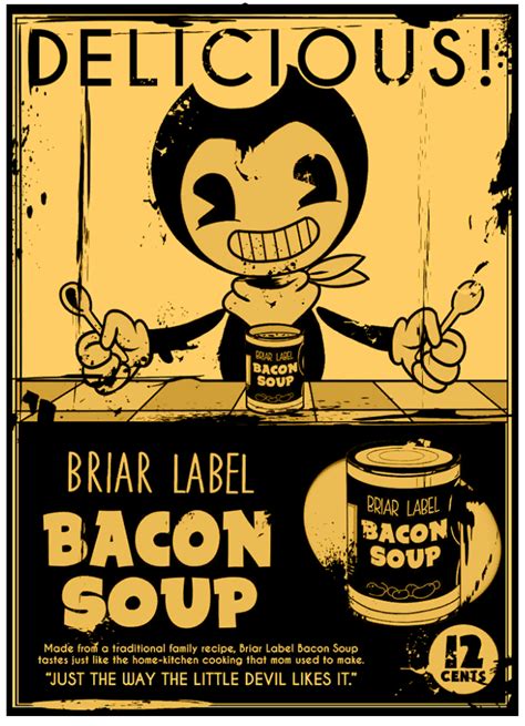 9 Easy Bendy And The Ink Machine Bacon Soup Papercraft Template Joepisco