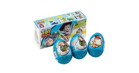 Zaini Milk Chocolate Egg With A Surprise Toy Story 3 X 20g