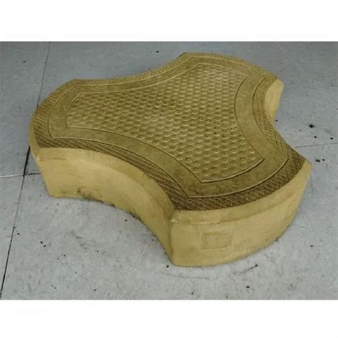 80mm Yellow Cement Cosmic Paver Block Thickness 30 Mm At Best Price