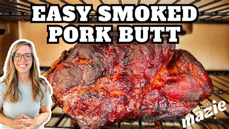 Easy Smoked Port Butt Overnight Pork Butt On The Pit Boss Pro Series Vertical For Pulled Pork