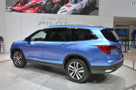 2016 Honda Pilot Is Lighter And Sexier For Chicago Auto Show Debut Autoevolution