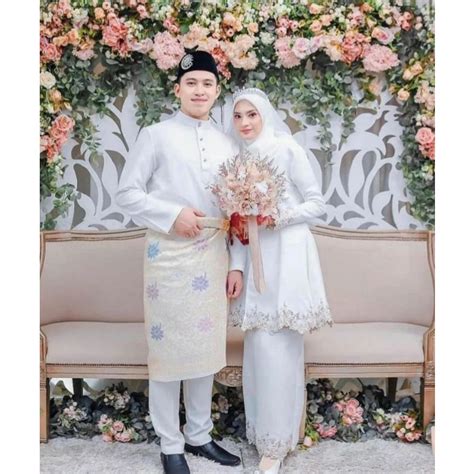 Jual Gaun Pengantin Muslimah Malaysia Gaun Walimah Gaun Akad Wedding