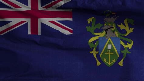 Pitcairn Islands Flag Loop Background K Stock Video At Vecteezy