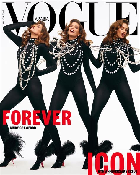 Cindy Crawford - Vogue Arabia March 2023 • CelebMafia