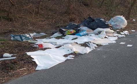 Rifiuti Abbandonati Sulle Strade Dellalto Varesotto Gli Incivili