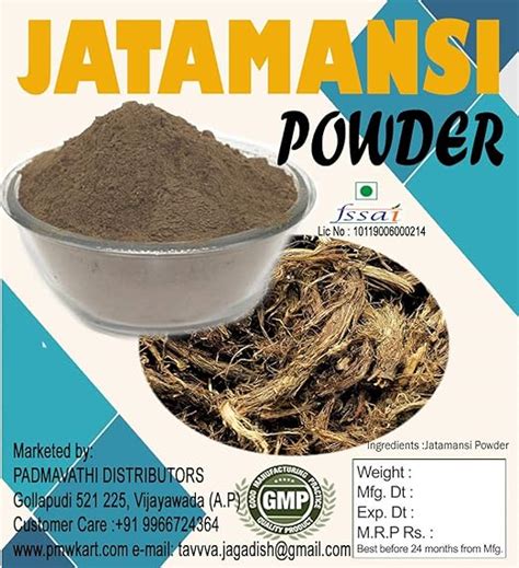 Pmw Jatamansi Bal Chad Nardostachys Indian Spikenard Musk