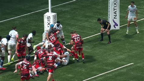 TOP 14 Essai de Hugo HERMET OYO Racing 92 Oyonnax Rugby Vidéo