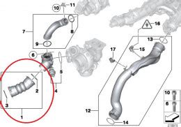 Conduite D Air De Suralimentation Pour BMW X5 E70 LCI Phase 2