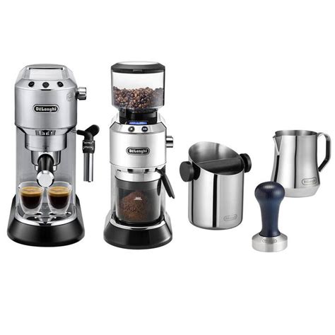 Delonghi Barista Pack Eckg M Edelstahl Schwarz Interdiscount