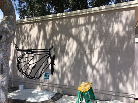 Butterfly Garden Mural Formsourcedesign