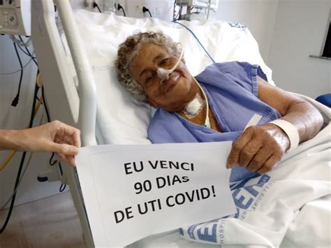 Idosa Recebe Alta Ap S Dias Na Uti Covid Do Hu Ufma Coronav Rus