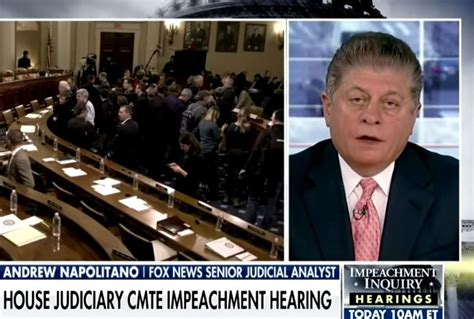 Fox News Judge Explains Why He Would “certainly” Vote To Impeach