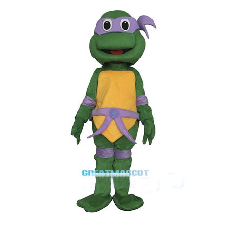 Teenage Mutant Ninja Turtle Mascot Costume Purple Donatello