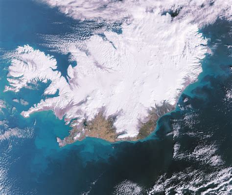 Esa Earth From Space Iceland A Land Of Fire And Ice