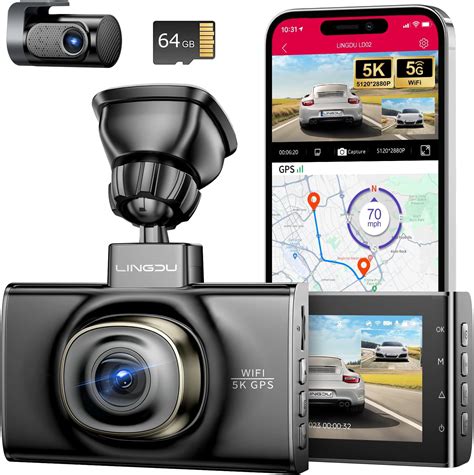 Amazon Azdome M S K Dash Cam With G Wifi Gb Sd Card