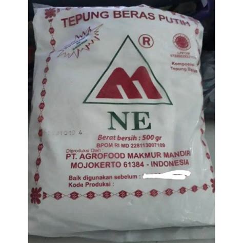 Jual Tepung Beras Ne 500gr 1 Dos 20 Pcs Shopee Indonesia