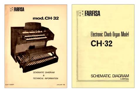 Farfisa Ch Service Manual Repair Schematic Diagram Schaltplan Schema