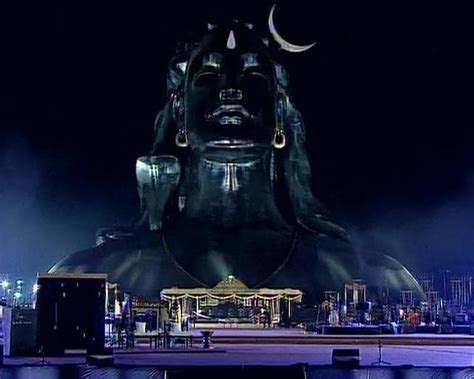 Coimbatore: PM Modi unveils 112-feet-tall statue of Lord Shiva on Mahashivratri | Latest News ...