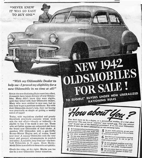 Old Car Newspaper Ads