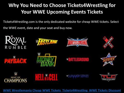 Secondary markets will soon control all wwe wrestlemania tickets 3
