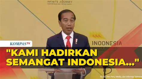 Full Pidato Presiden Jokowi Buka Paviliun Indonesia Di Hannover Messe