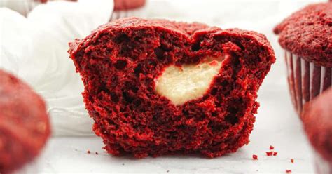 Cream Cheese Filled Red Velvet Muffins Recipe Samsung Food