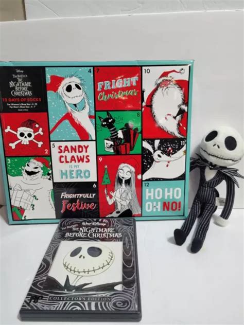 DISNEY S NIGHTMARE BEFORE Christmas Jack Tim Burton S Skellington Plush