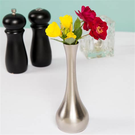 Tablecraft 269 7 Metal Tear Drop Bud Vase