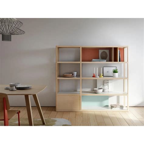 Treku Libreria Kai 46 Autoportante In Legno LONGHO Design Concept