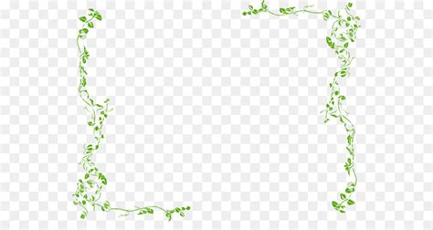 Leaf Green Vine - Vines Border png download - 2450*1725 - Free Transparent Leaf png Download ...