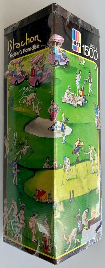 1500 Heye Golfer S Paradise Roger Blachon Rare Puzzles