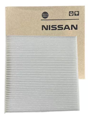 Filtro Cabina Original Nissan Versa March V Drive 2012 2023 Meses Sin