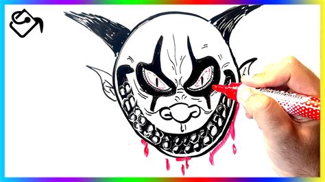 Comment Dessiner Un Visage Qui Fait Peur Dessin Monstre Halloween The