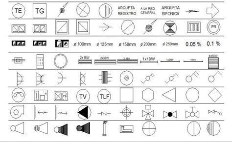 CAD Drawings Symbols