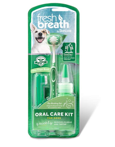 TROPICLEAN FRESH BREATH ORAL CARE KIT - Rosie Bunny Bean Urban Pet Provisions