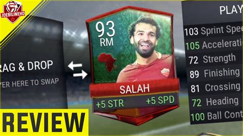 FIFA MOBILE 92 SALAH REVIEW AFTR SALAH PLAYER REVIEW STAT AND