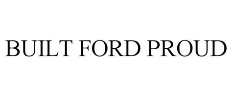 Ford Motor Company Trademarks And Logos