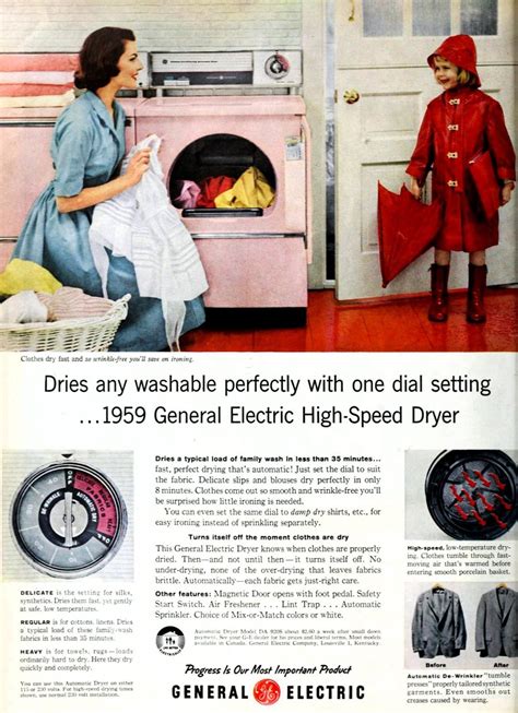 See pastel pink washers & dryers from the 50s & 60s - Click Americana