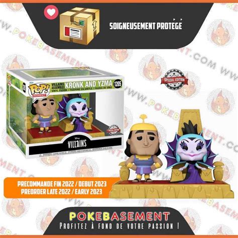 Funko Pop Disney Villains Assemble Deluxe Yzma Kronk Exclusive