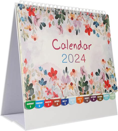 Operitacx Desk Calendar Year Calendar Notepad Calendar Home