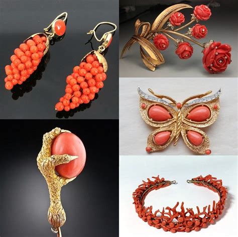 Astonishing Coral Jewelry Muza Art