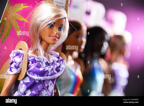 Barbie dolls of the Ocean collection Stock Photo - Alamy