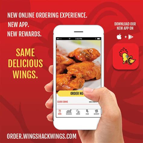 Online Ordering Upgraded Wing Shack Wings