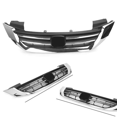 Abs Auto Car Radiator Grille Front Upper Grill For Honda Accord 2013 2014 2015 13 14 15 Front